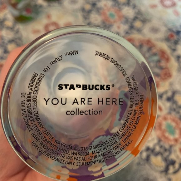 Starbucks YouAreHere Water Bottle - North Carolina - Picture 4 of 5